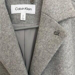 Calvin Klein gray coat